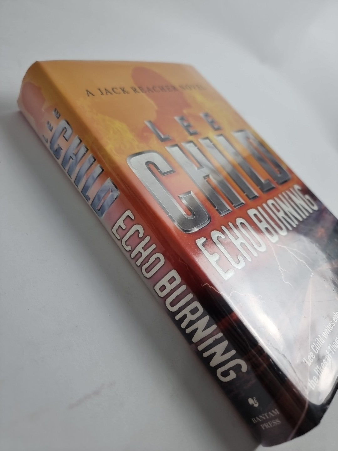 Echo Burning by Lee Child (Hardcover, 2001) 1st Edition New