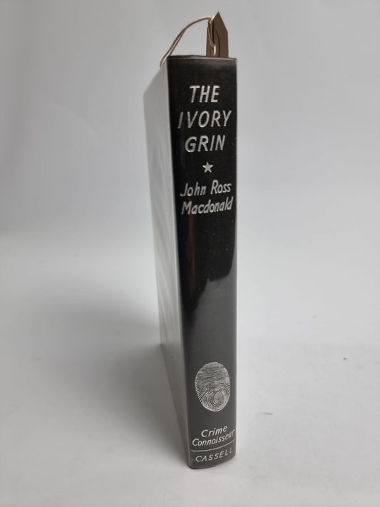 John Ross Macdonald - The Ivory Grin- UK 1st Edition 1953 Fine Condition 
