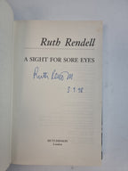 A Sight for Sore Eyes — Ruth Rendell, SIGNED AND DATED First Edition