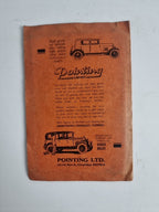 Joint Committee Shefield Omnibus Services Map of Derbyshire Bus Routes — Guide