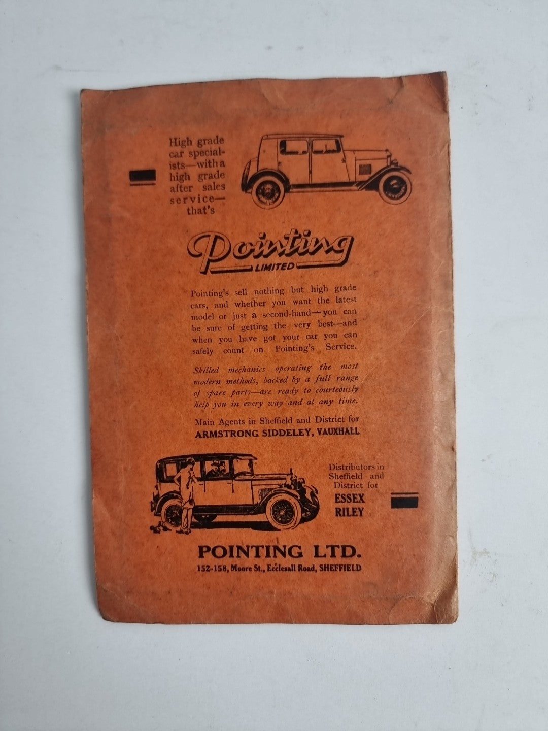 Joint Committee Shefield Omnibus Services Map of Derbyshire Bus Routes — Guide
