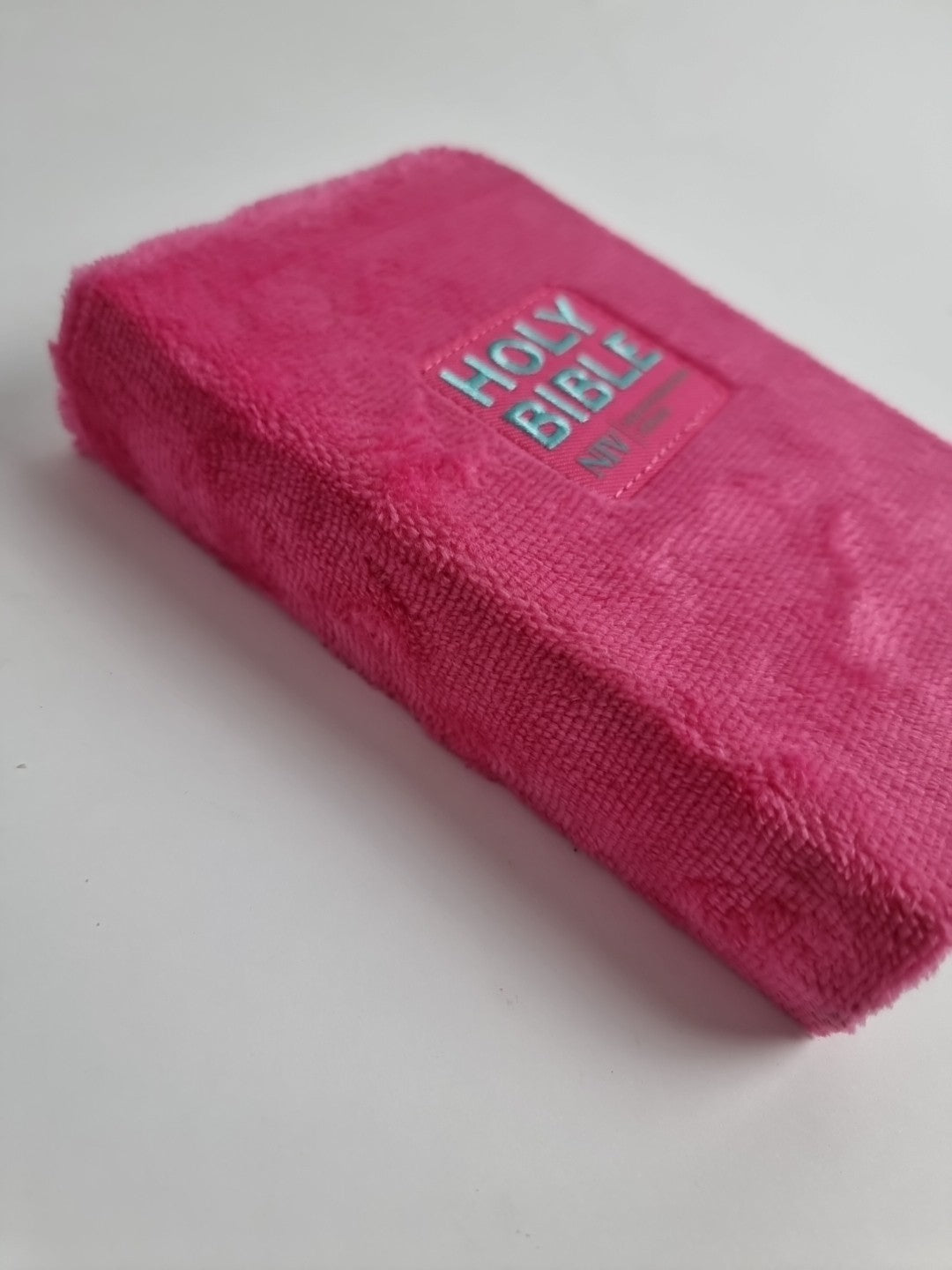 NIV Pocket Fluffy Pink Bible by New International Version (Hardcover, 2020)
