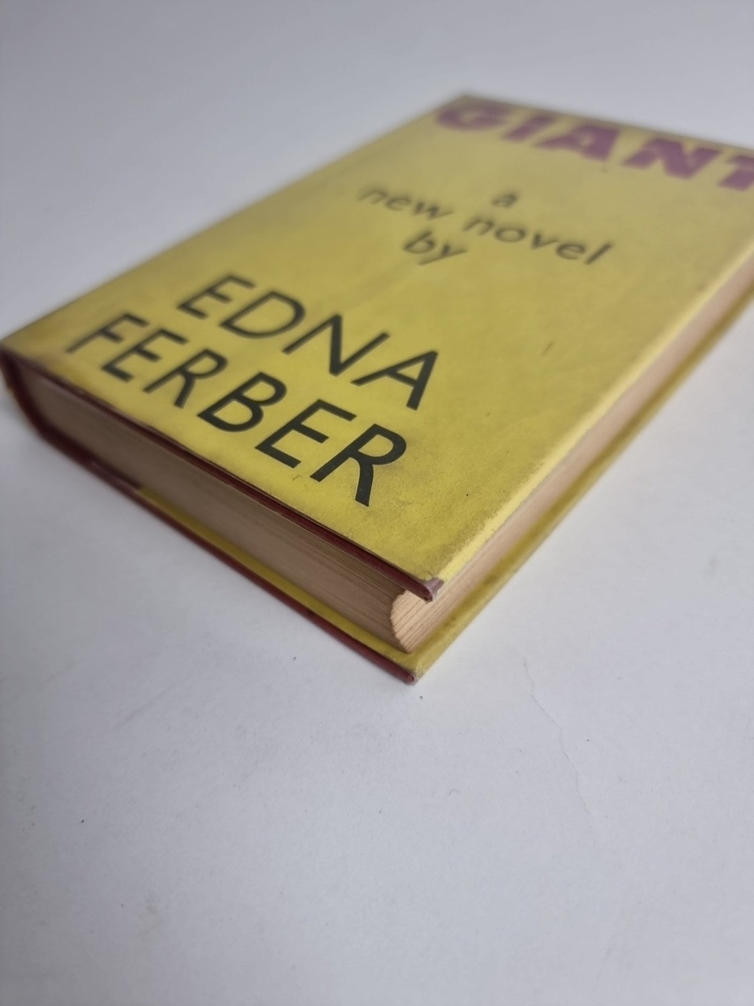 Giant, Edna Ferber — First UK Edition