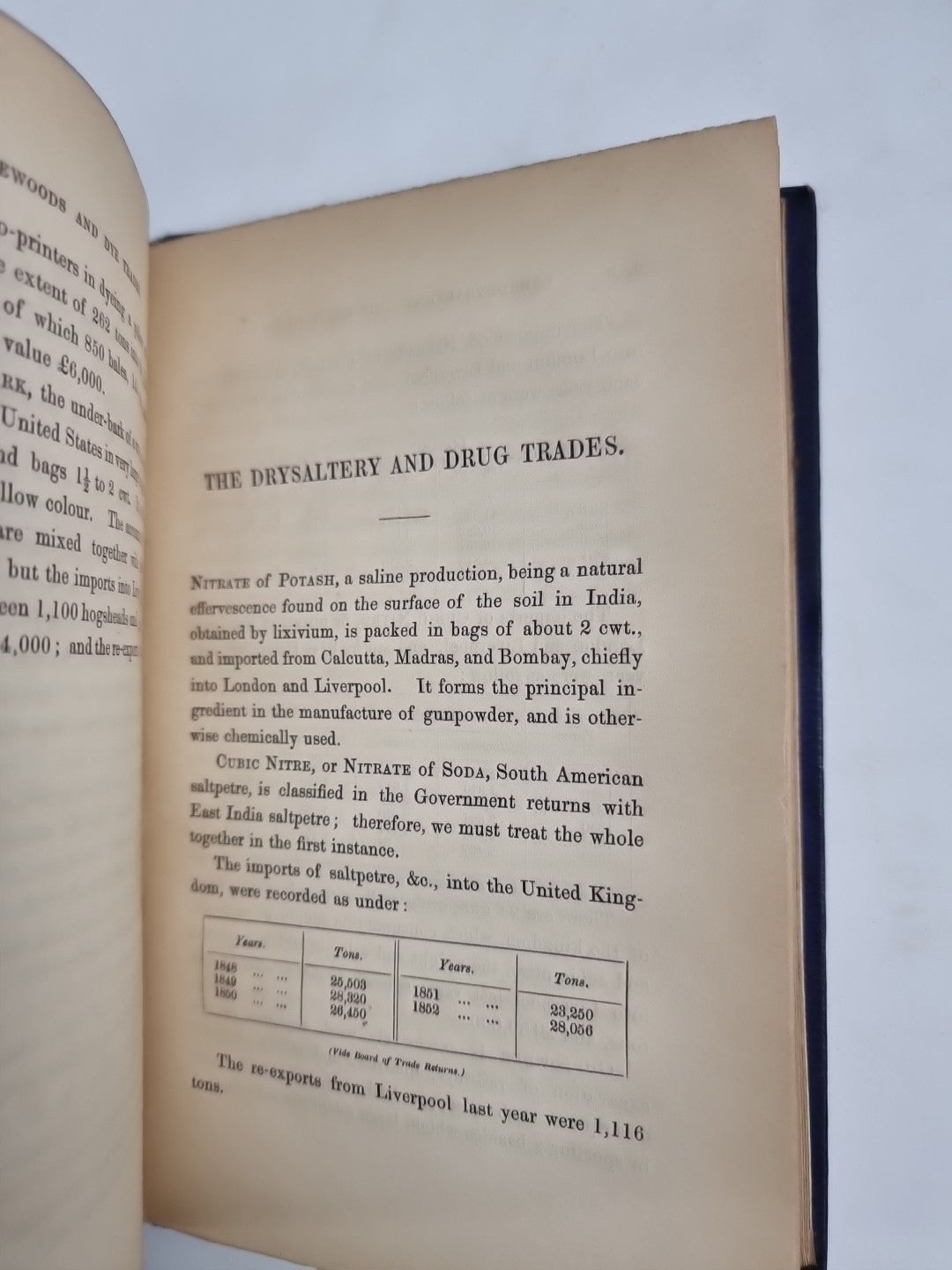The commerce of Liverpool By Braithwaite Poole 1854 1st Edition 