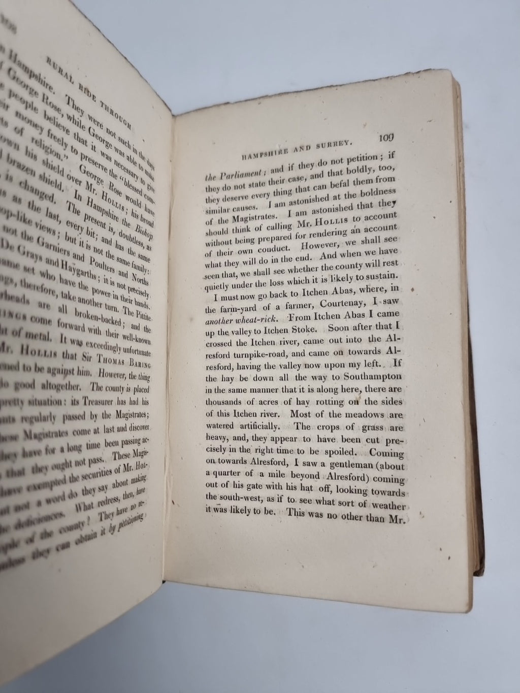 COBBETT, William.Rural Rides 1830 1st Edition -Fine- A very scarce classic