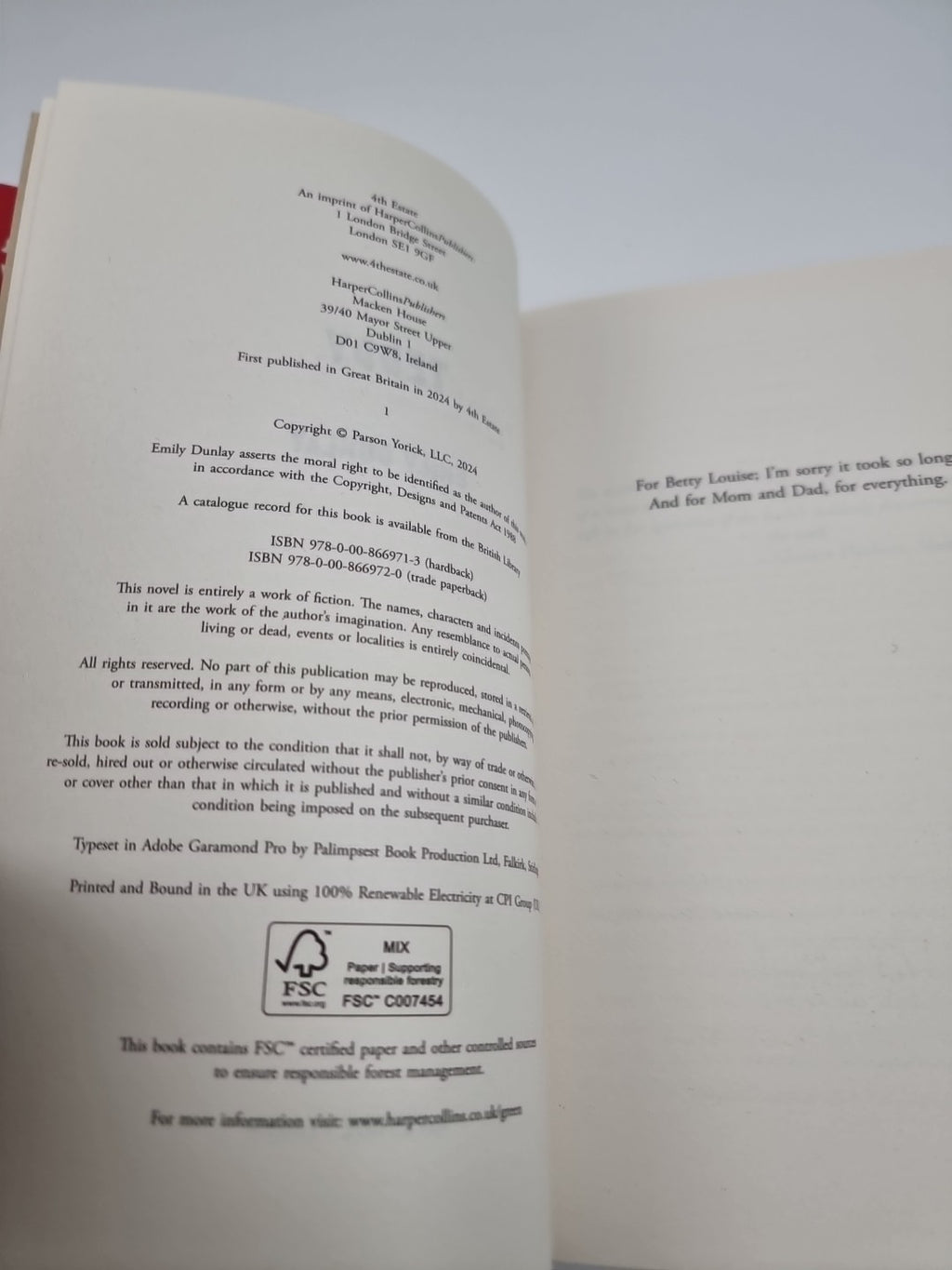 Teddy:  Dunlay, Emily 1st Edition