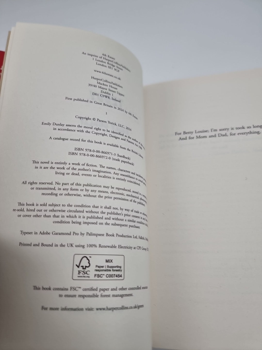 Teddy:  Dunlay, Emily 1st Edition