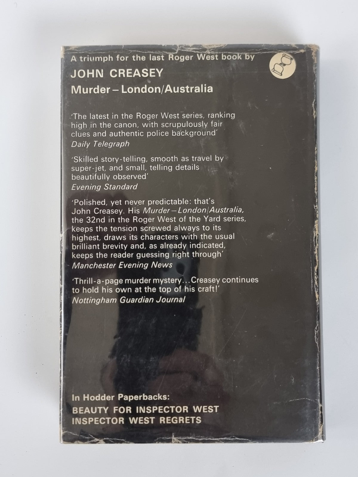 Murder - London / South Africa - John Creasey - First Edition