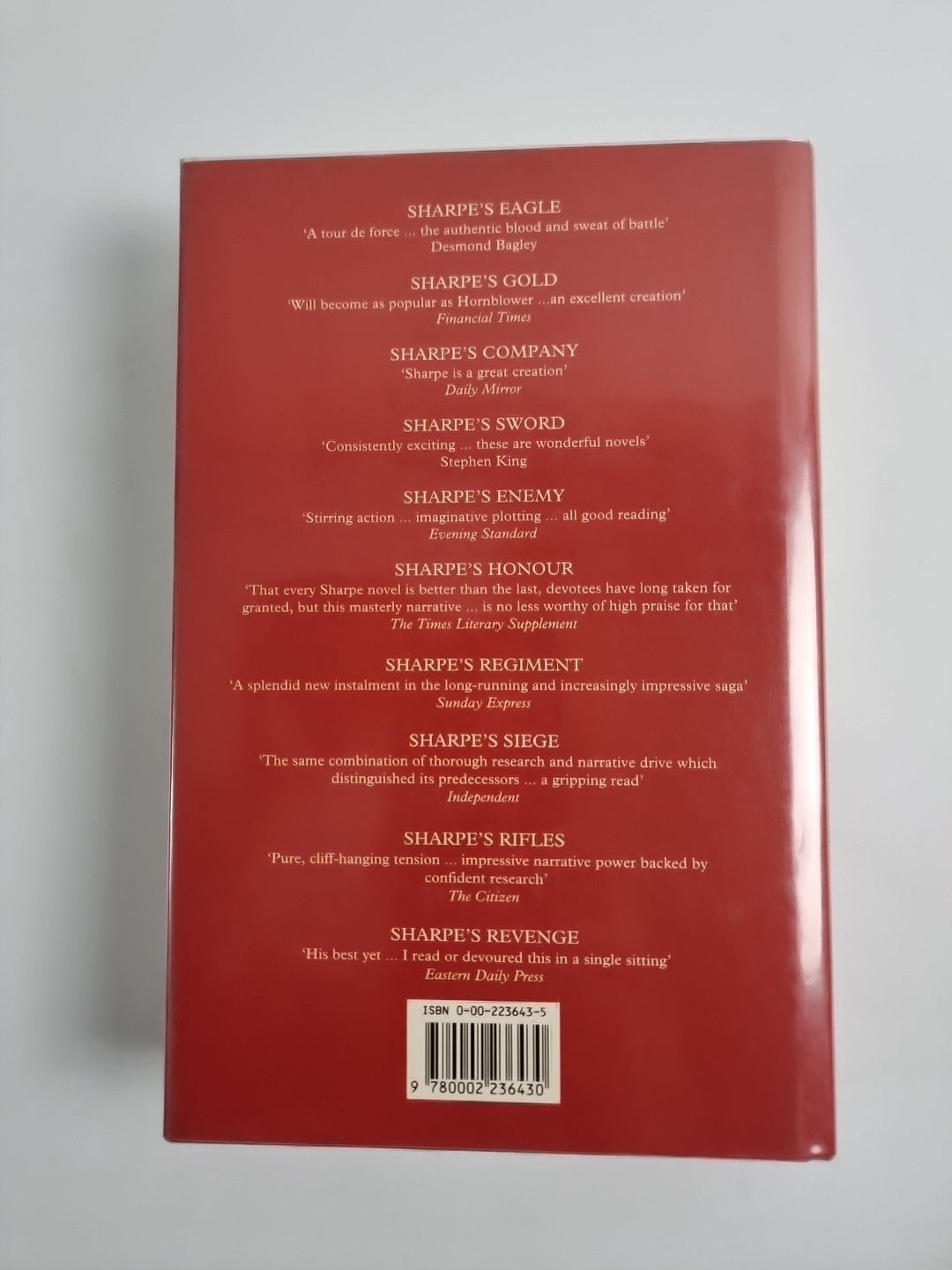 Sharpe's Waterloo, Cornwell, Bernard 1st Edition Looks Unread 