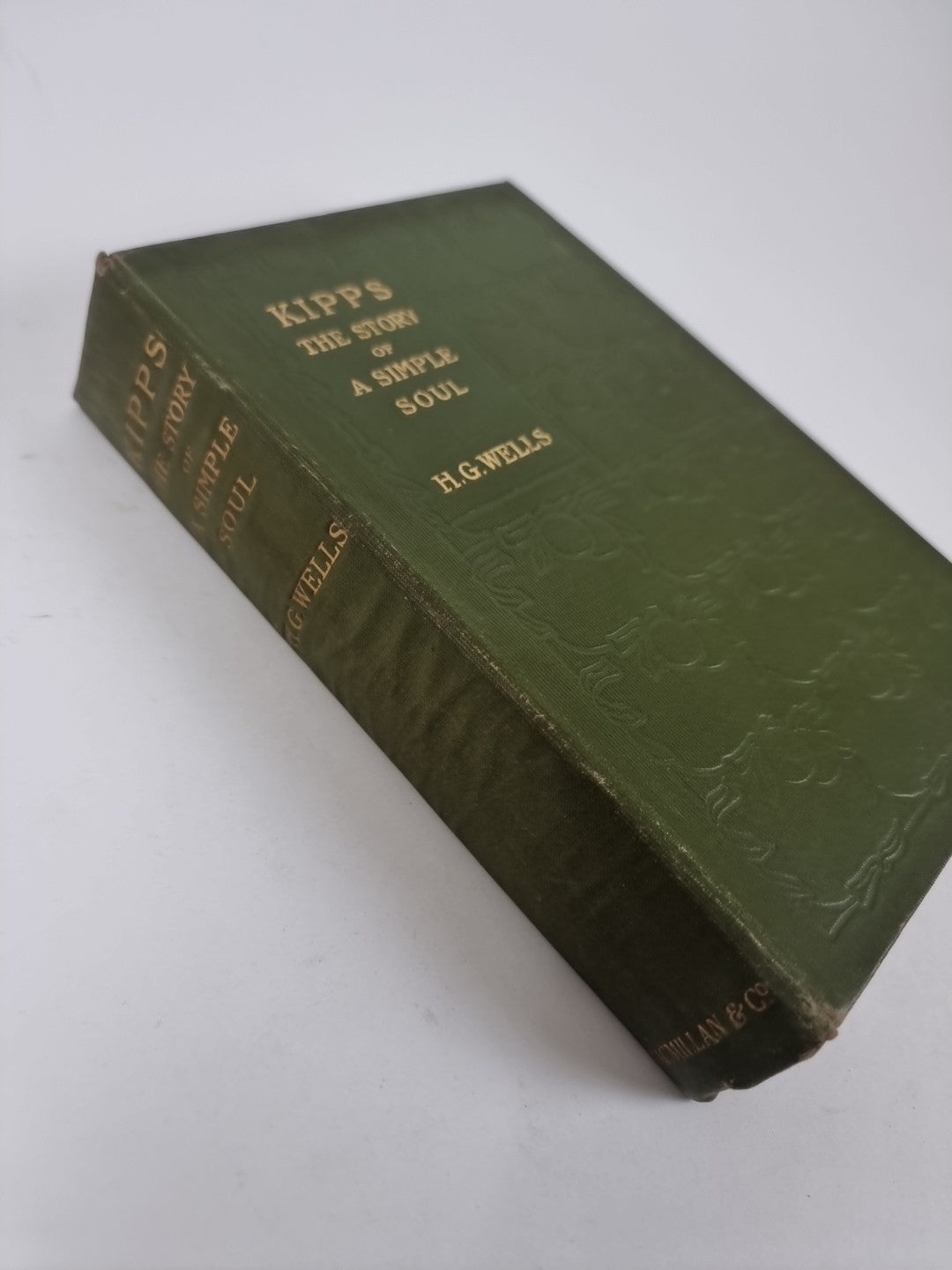 Kipps: The Story Of A Simple Soul, H. G. Wells — First Edition