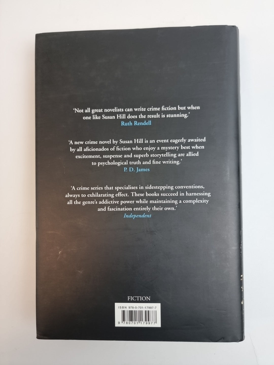 The Simon Serrailler crime novels: The shadows  by Susan Hill 1st edition New