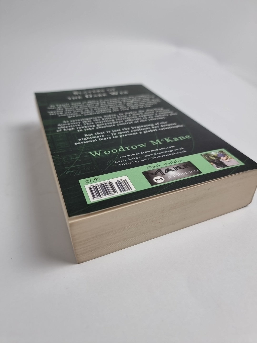 Slayers of the Dark Web Paperback  2016 by Woodrow McKane SIGNED & 1ST ED, NEW