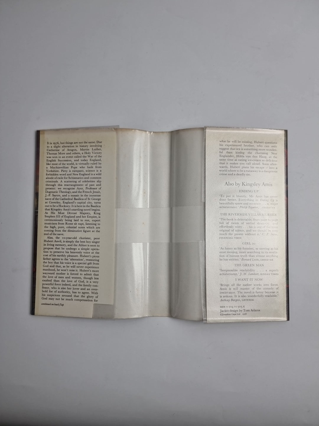 The Alteration by Kingsley Amis 1976 UK 1st/1st HB Jonathan Cape VGC