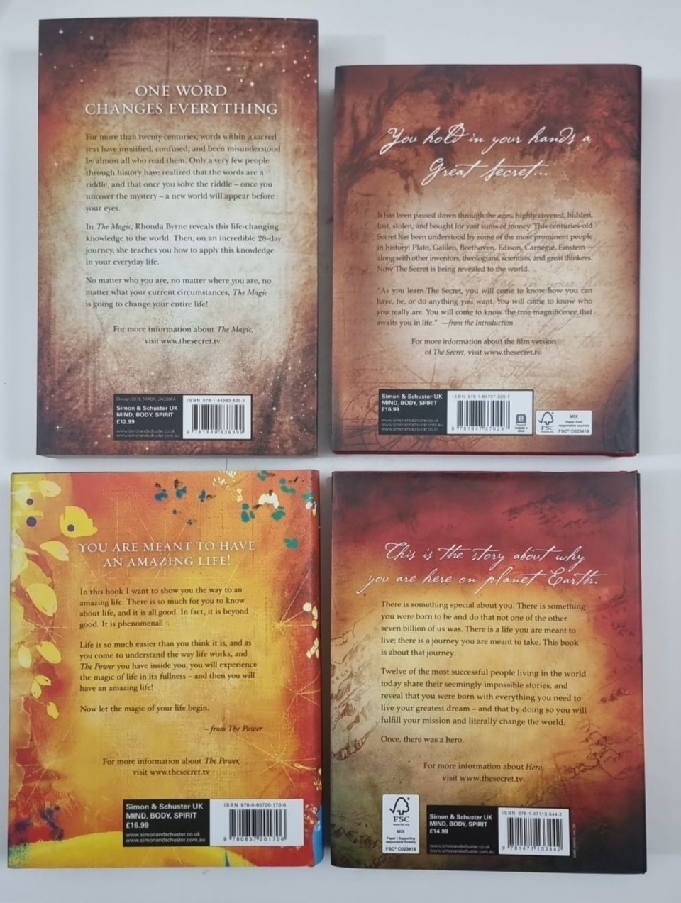 Rhonda Byrne - Book Bundle Inc. 4 titles
