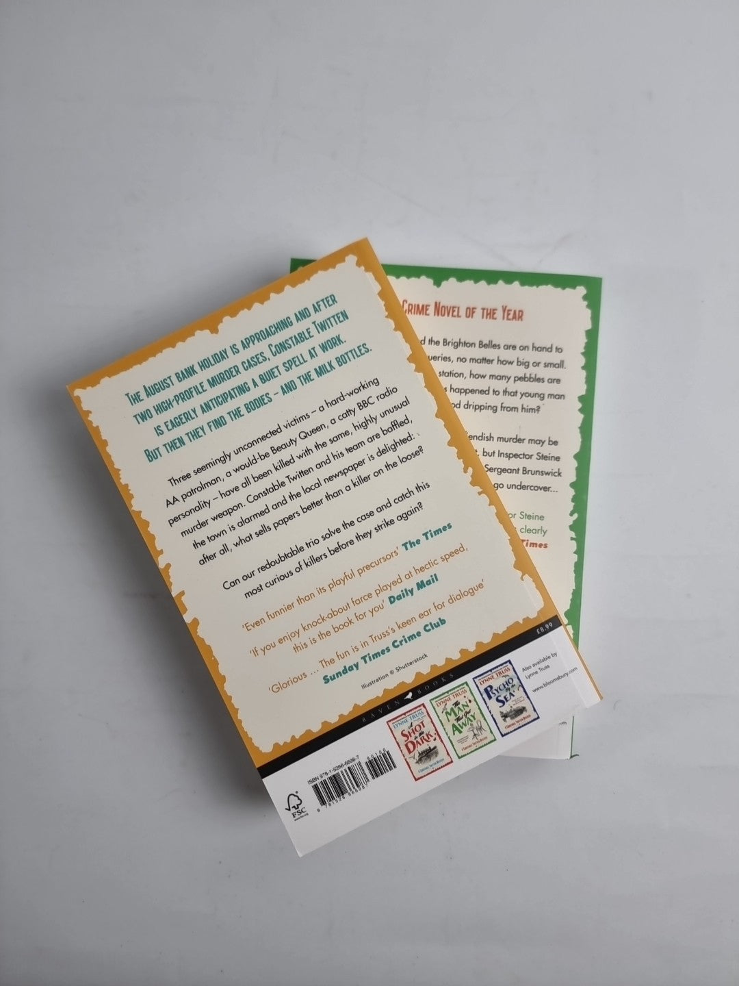 Murder by Milk Bottle by Lynne Truss And Man That Got Away NEW Free UK Delivery