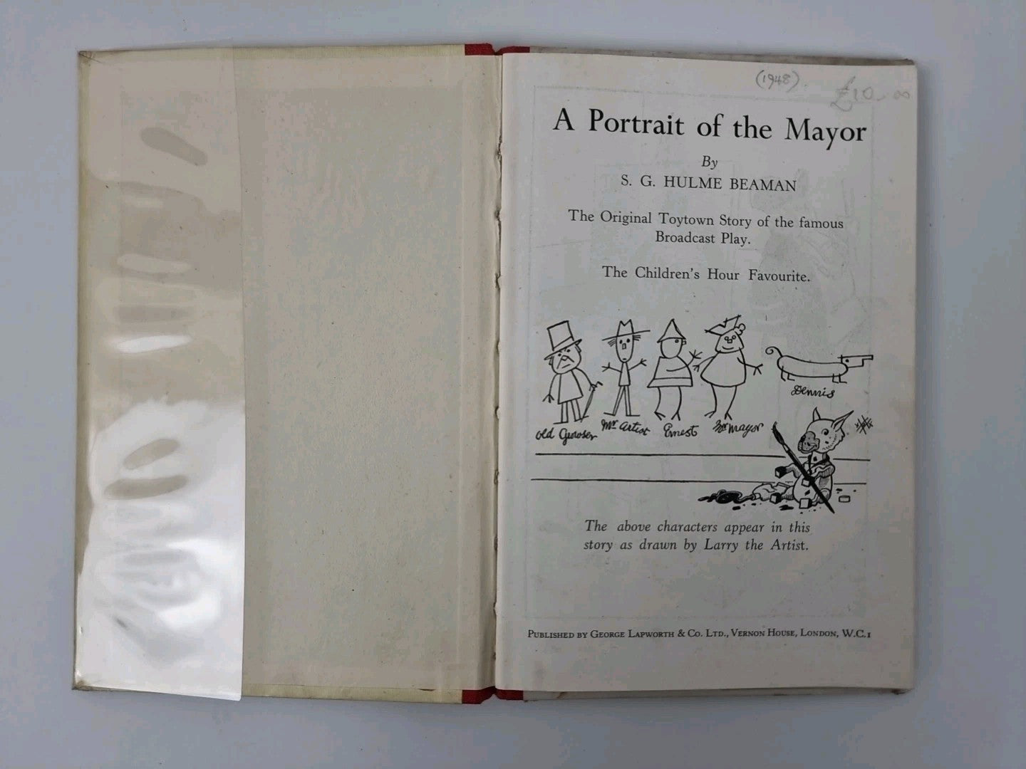 A Portrait Of The Mayor, S. G. Hulme Beaman — First Edition, 1948