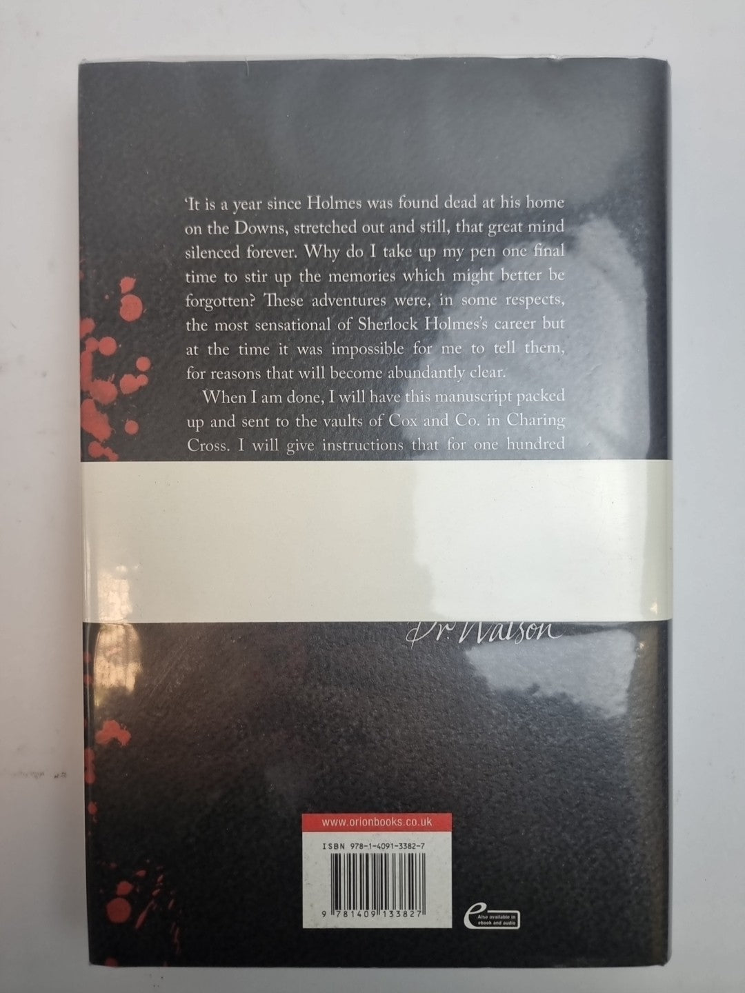 ANTHONY HOROWITZ-- The House of Silk Signed 1st Edition Free Delivery