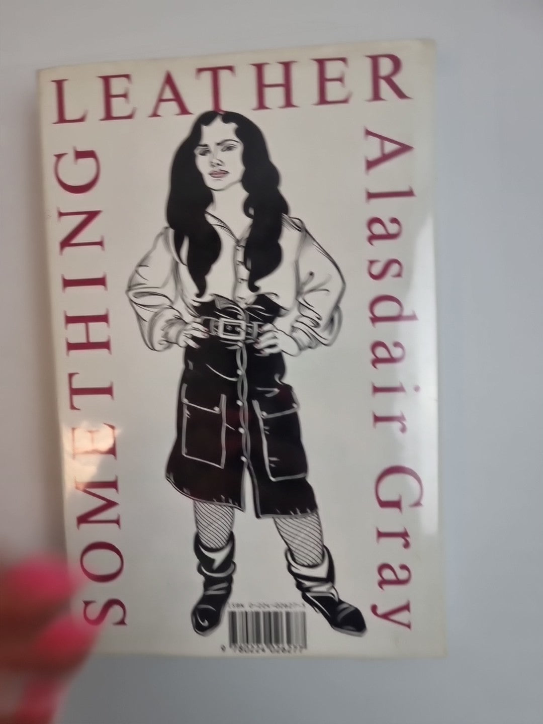 Something Leather Alasdair Grey 1990 Jonathan Cape HC 1st Edition New
