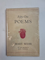 Fifty-One Poems, Mary Webb; Wood Engravings by Joan Hassall — 1st Edition