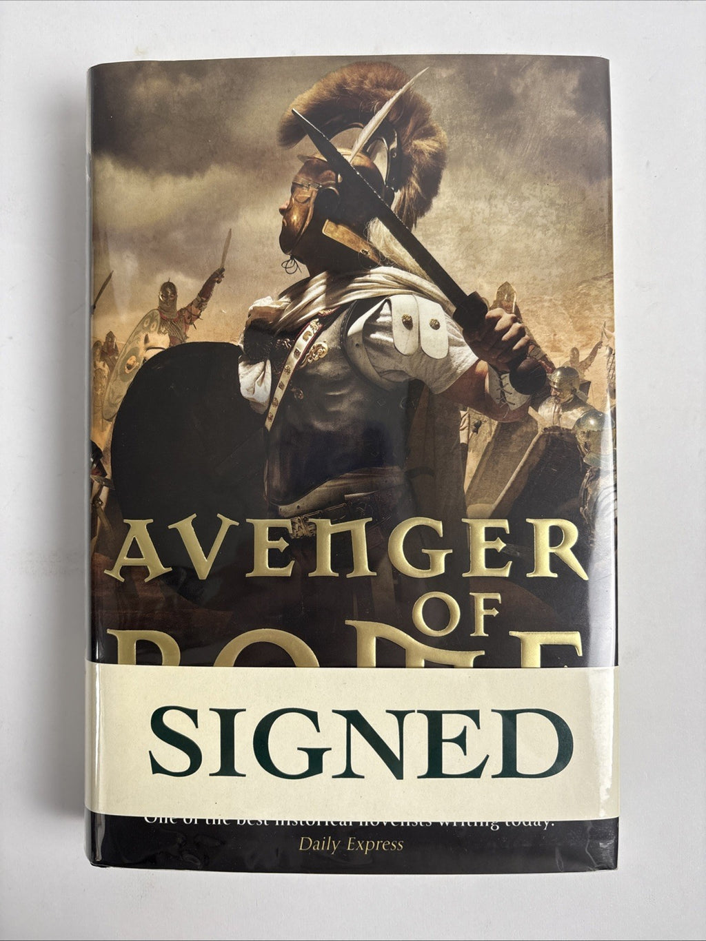 Avenger of Rome by Douglas Jackson Hardback 1st Edition Signed