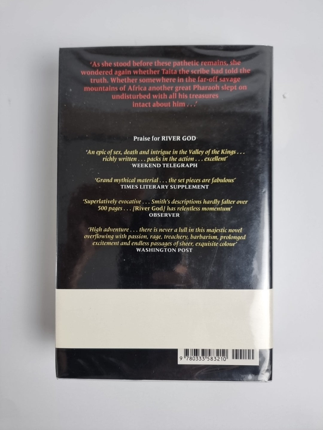 Wilbur Smith The Seventh Scroll Signed Book 1st Edition Hardback 1995 New