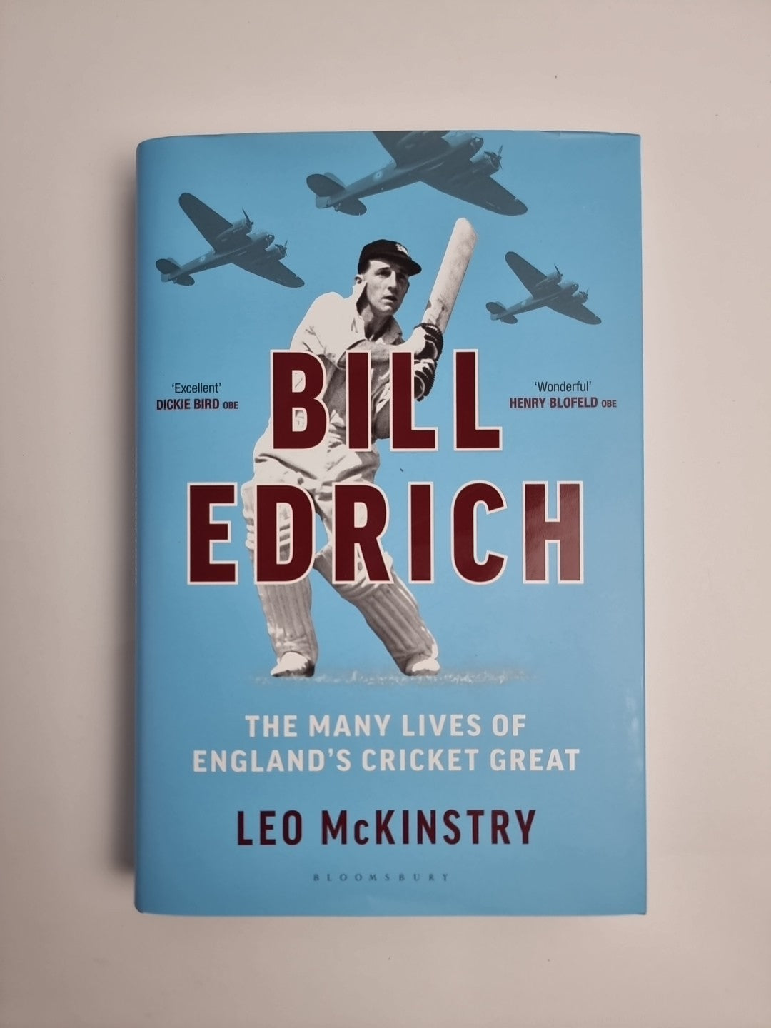 Bill Edrich by Leo McKinstry (Hardback Book) 1st Edition Copy Free Tracked Del