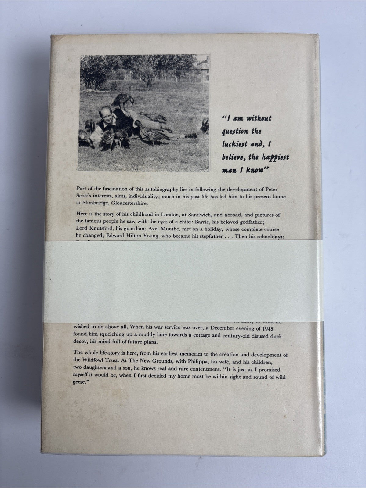 The Eye of the Wind, Peter Scott - First Edition (1961), SIGNED