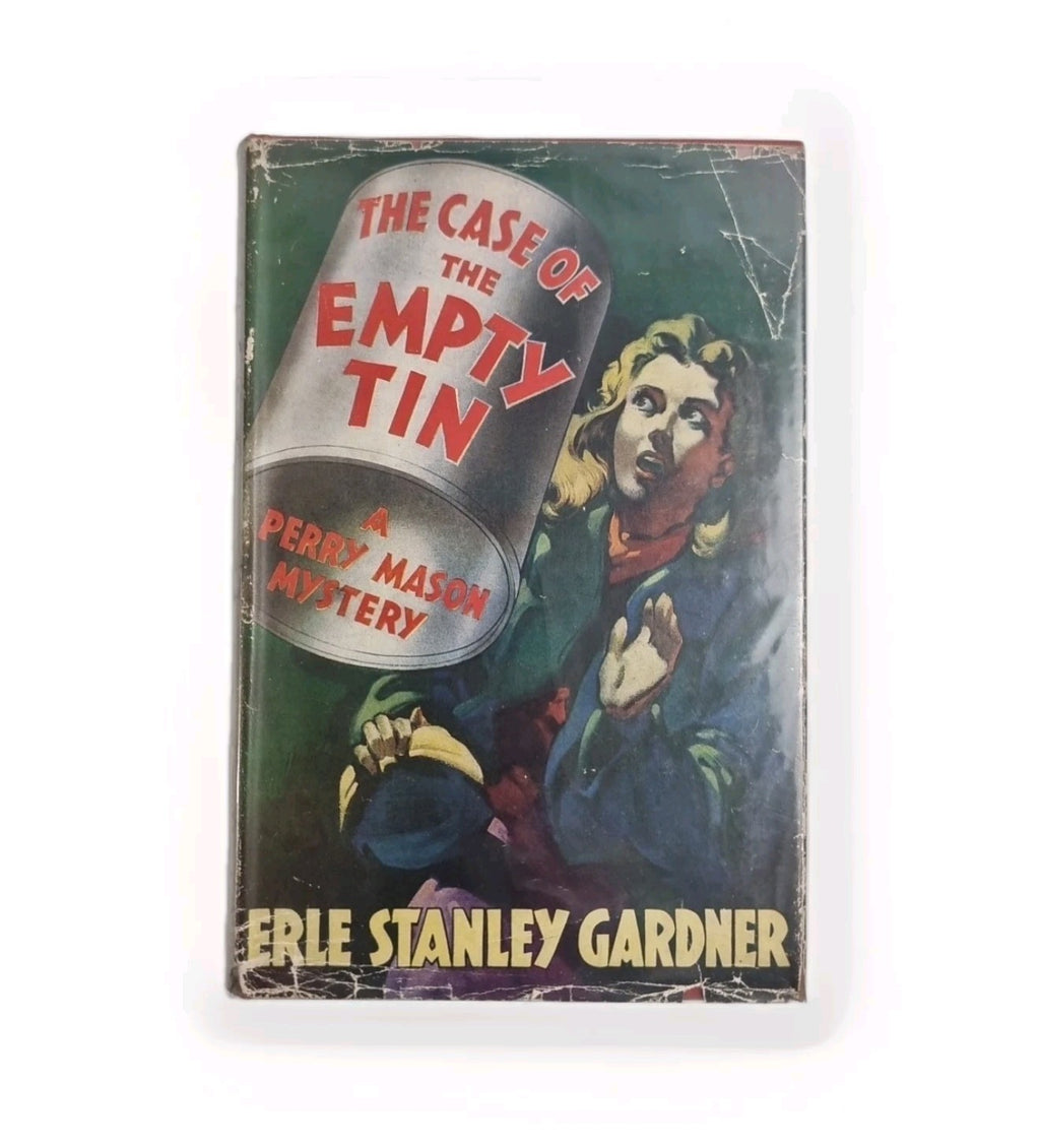 The Case Of The Empty Tin, Perry Manson Mystery, Erle Gardner 1st UK Edition.