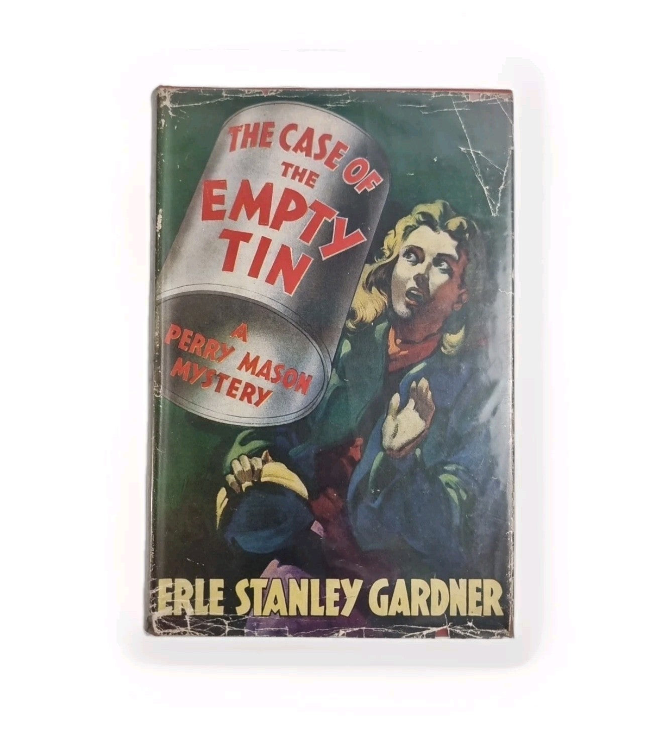 The Case Of The Empty Tin, Perry Manson Mystery, Erle Gardner 1st UK Edition.
