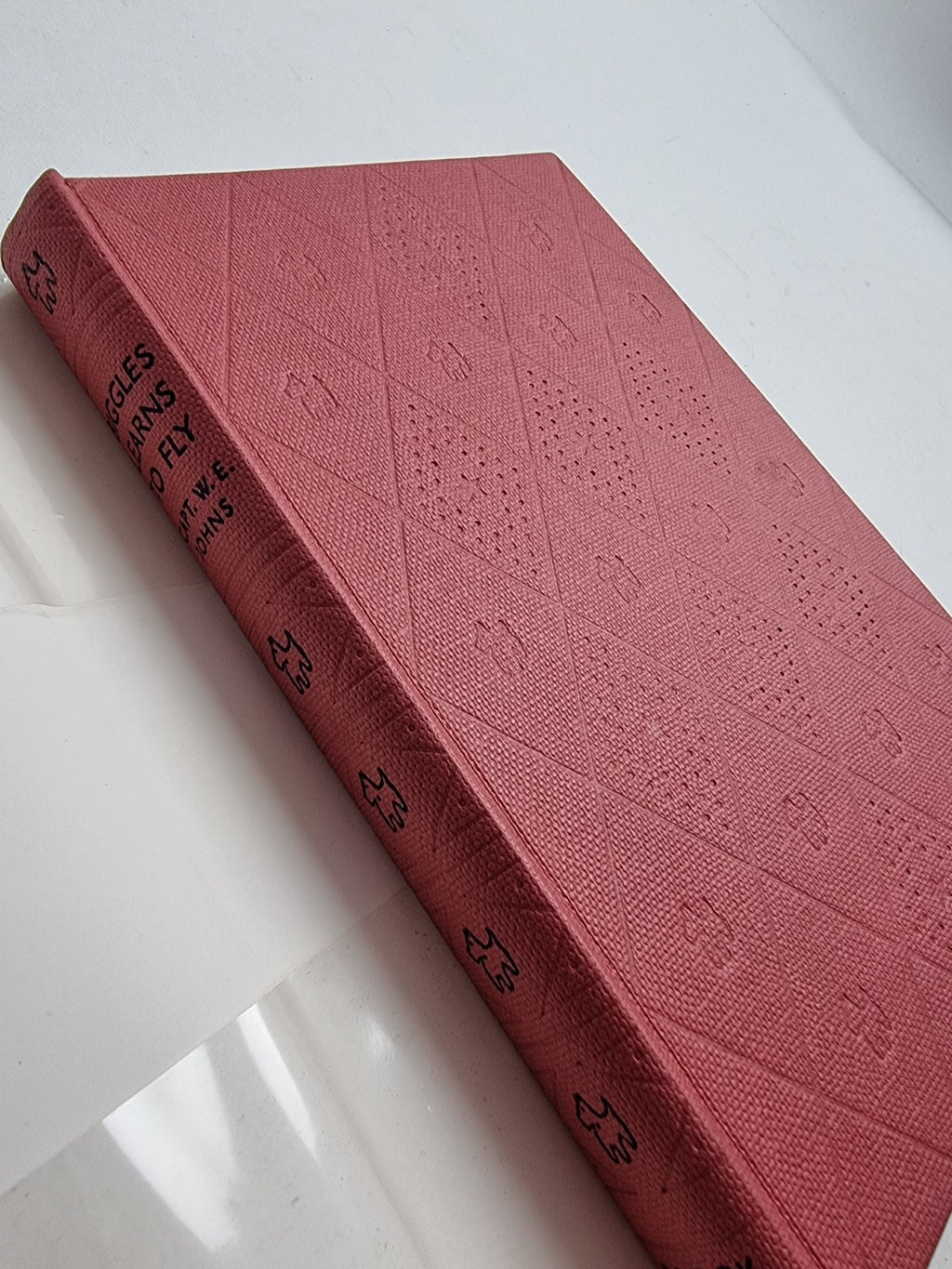 Biggles Learns To Fly, Captain W.E. Johns — First Edition, Revised Edition 1955