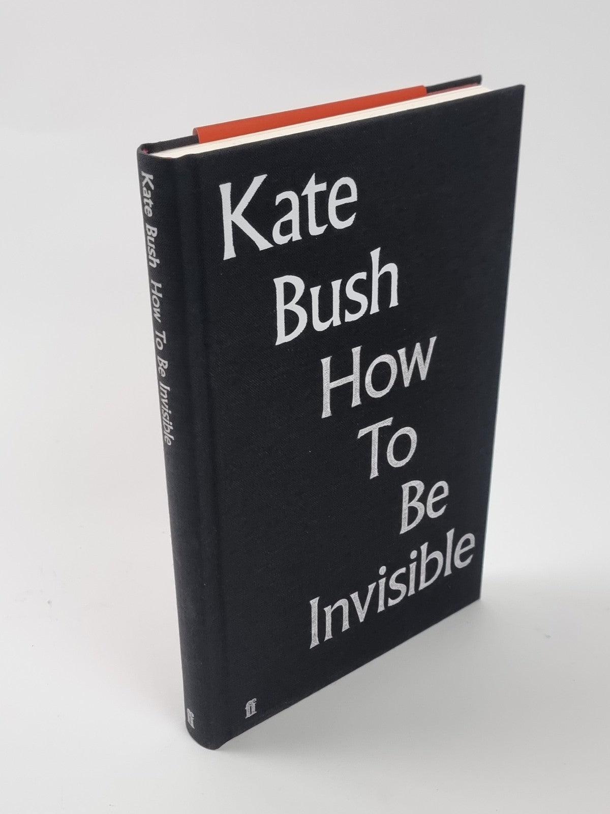 How to Be Invisible : Lyrics by Kate Bush (Hardcover) Signed 1st NEW