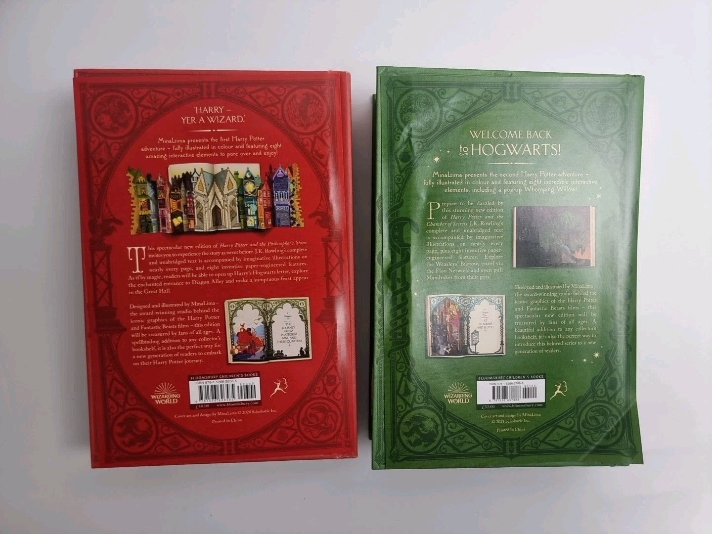 Harry Potter Collection; Chamber of Secrets Philosophers Stone J.K. Rowling...