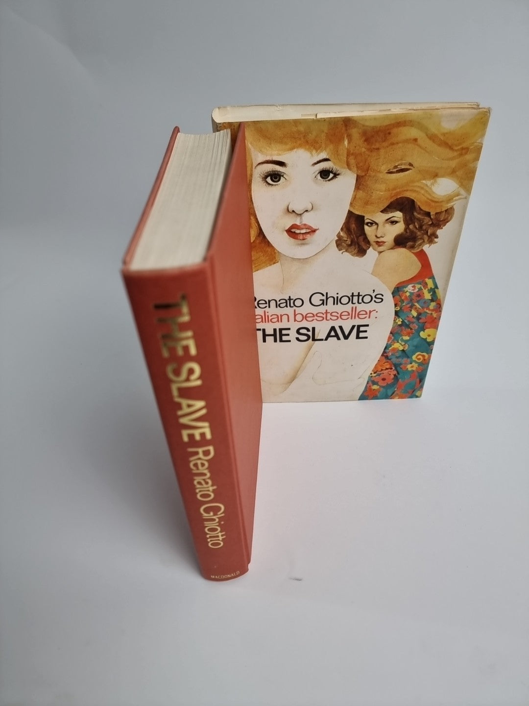THE SLAVE by RENATO GHIOTTO  RARE 1969 1ST EDITION With Original 1st Print cover