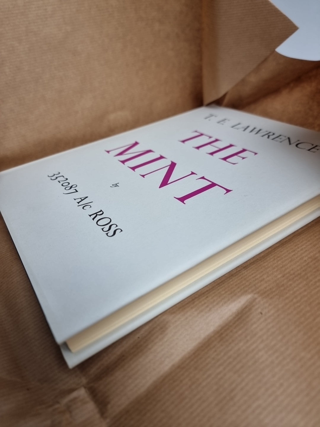 T.E. Lawrence The Mint by 352087 A/C Ross, Jonathan Cape, 1955, First Edition