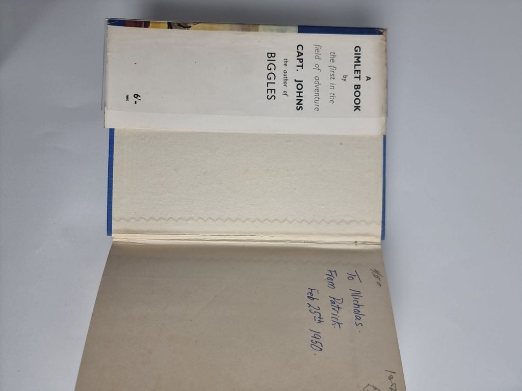 Gimlet Lends a Hand , Captain W.E. Johns — First Edition