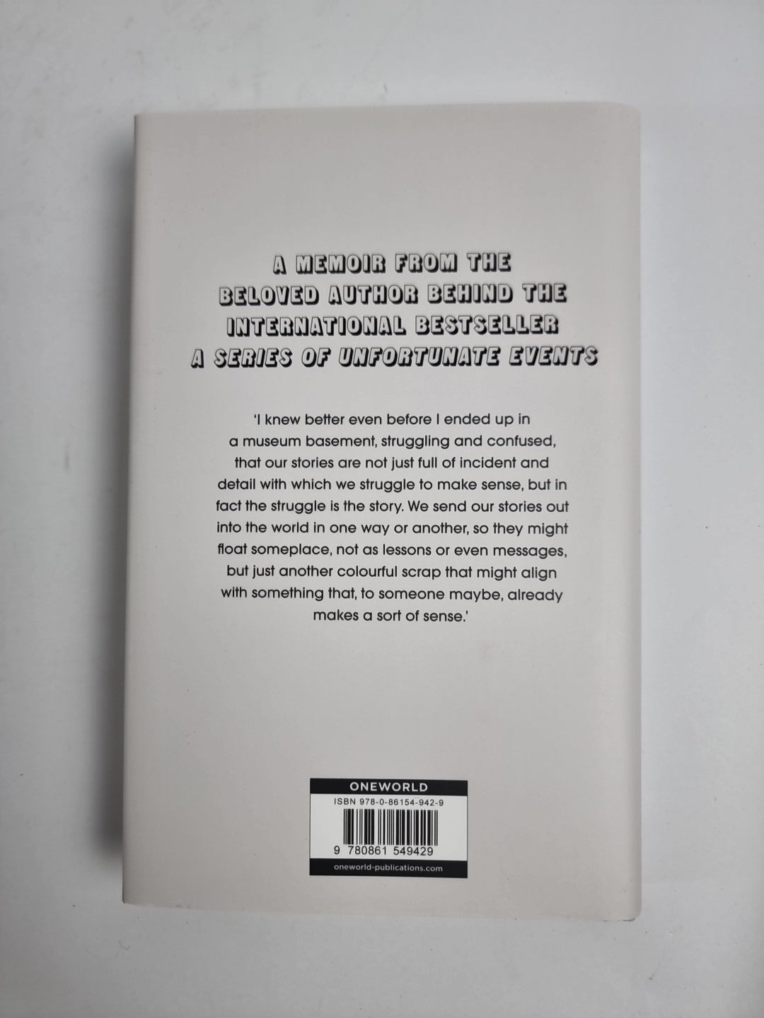 And Then And Then What Else by Lemony Snicket 9780861549429 NEW