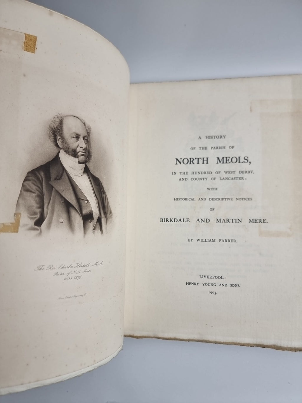 A History of the Parish of North Meols, in the Hundred of West, 1st Edition 
