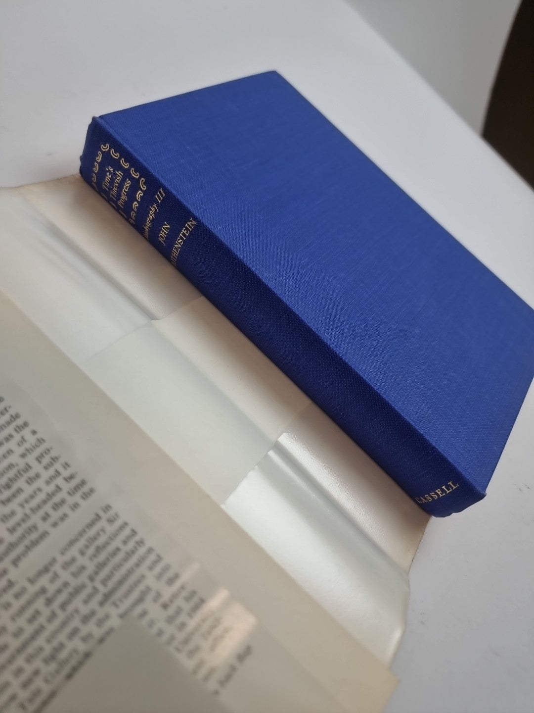 Time's Thievish Progress (Sir John Rothenstein - 1970) New Signed 1st Edition