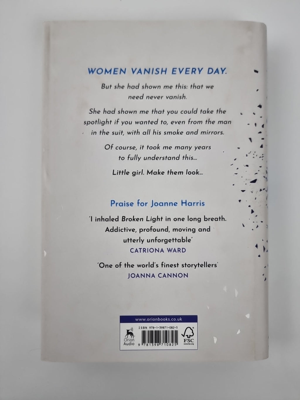 Broken Light: Harris, Joanne Signed 1st Edition