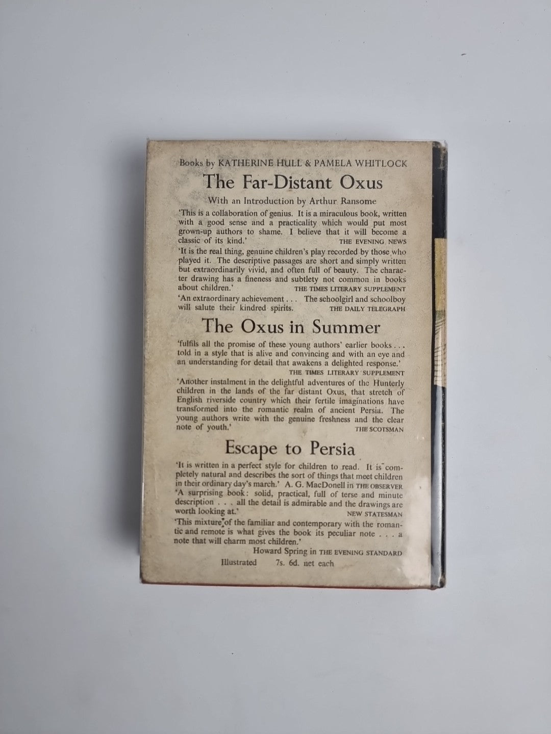 ESCAPE TO PERSIA - Hull, Katharine & Whitlock, Pamela. 1st Edition Very Good