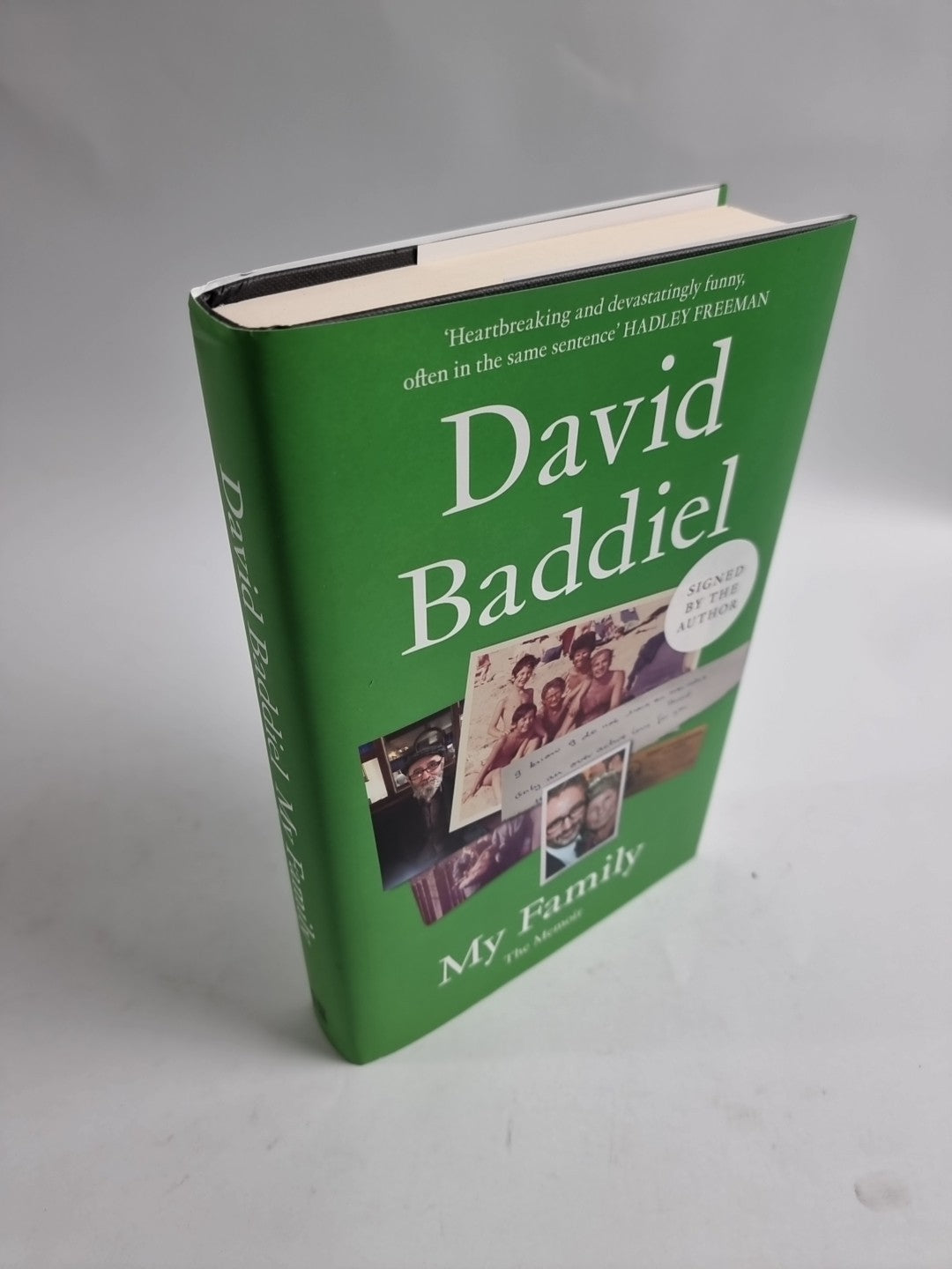 Signed Book - My Family: The Memoir by David Baddiel First Edition NEW