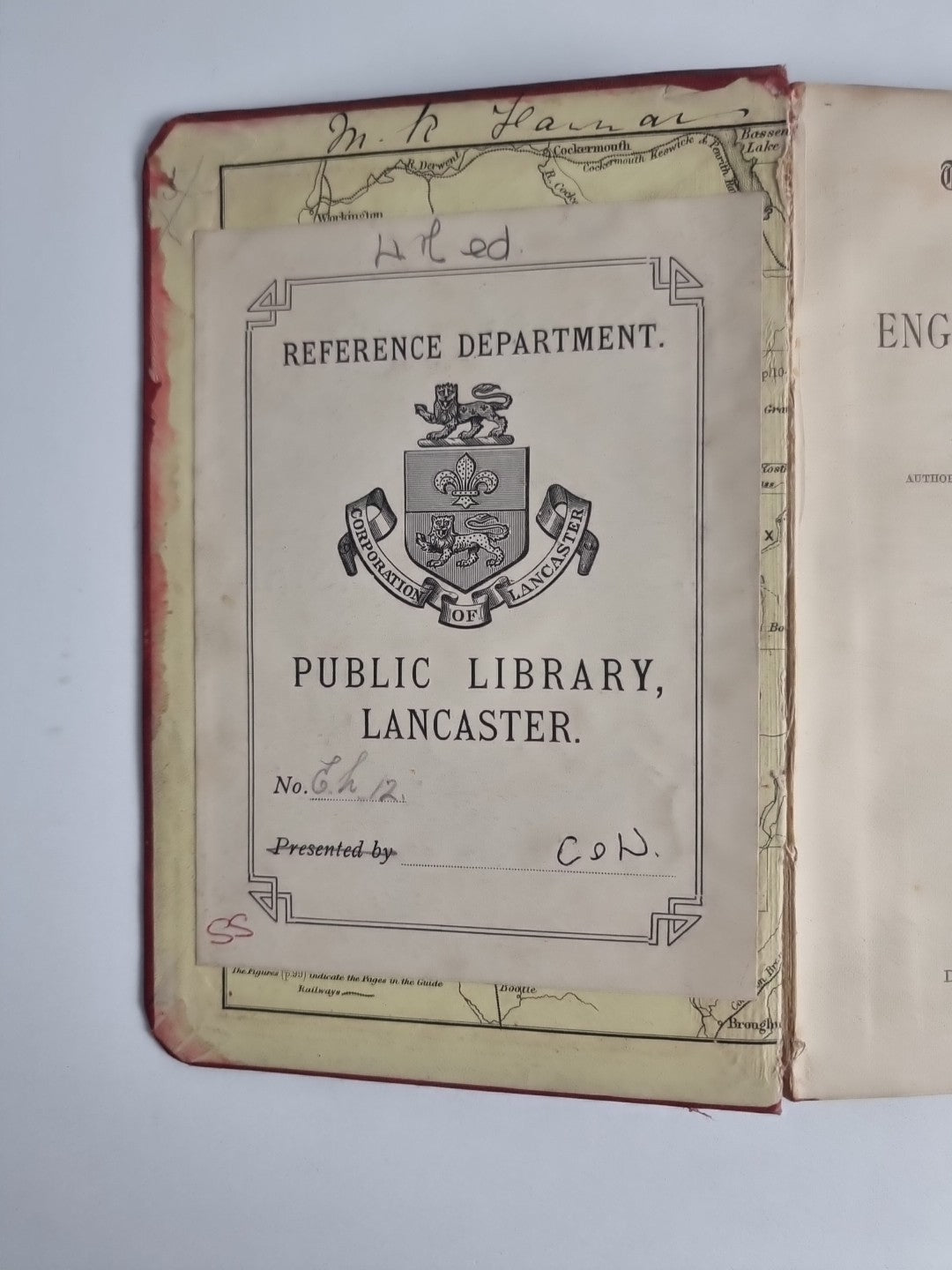 Thorough Guide Series, The English Lake District: M. J. B. Baddeley — 4th Ed.