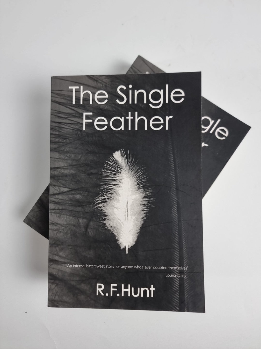 The Single Feather by Ruth F. Hunt (Paperback, 2015) 1st Edition and Signed NEW