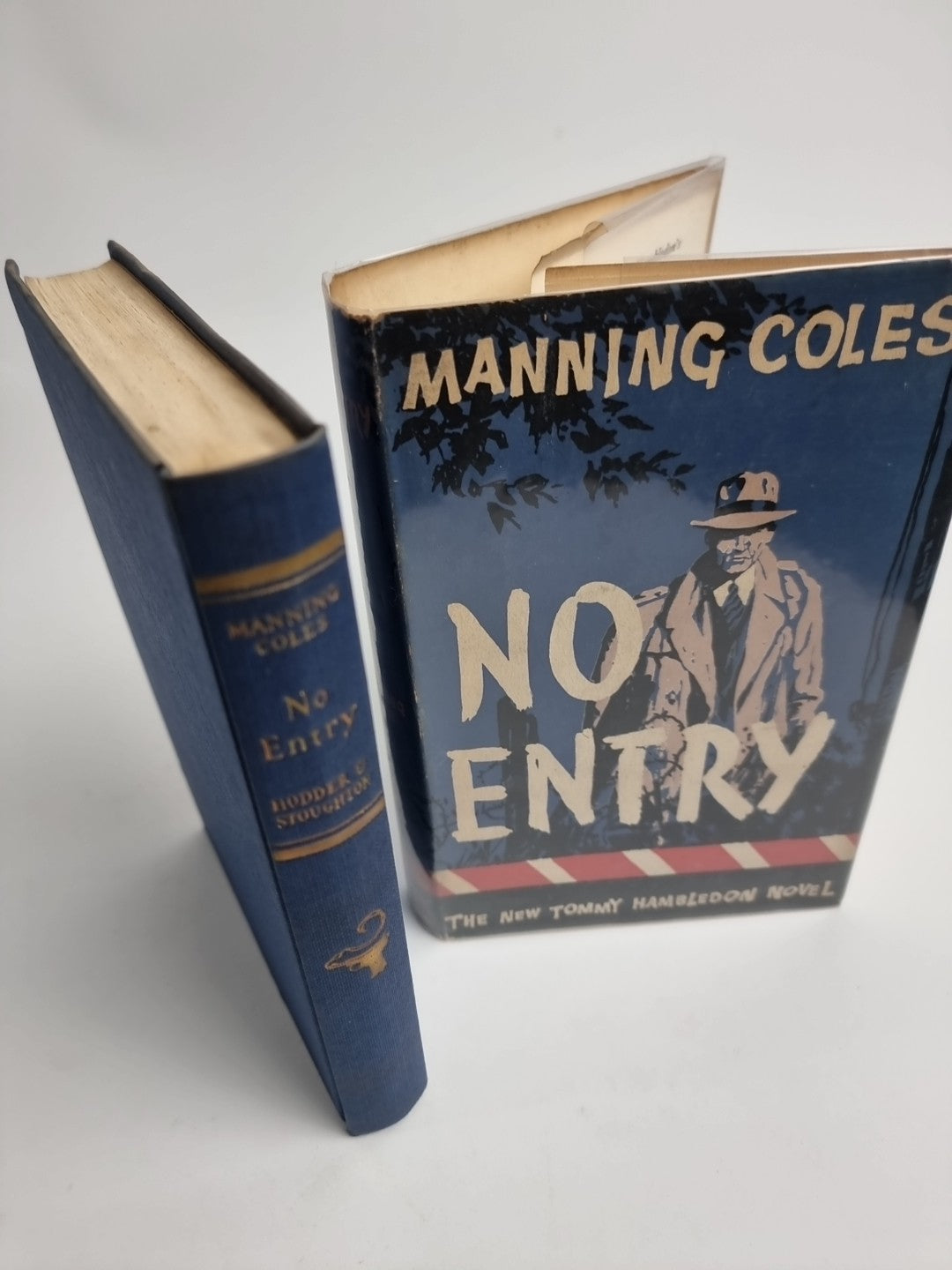 No Entry by Manning Coles Rare 1958 First Edition Fine Condition 