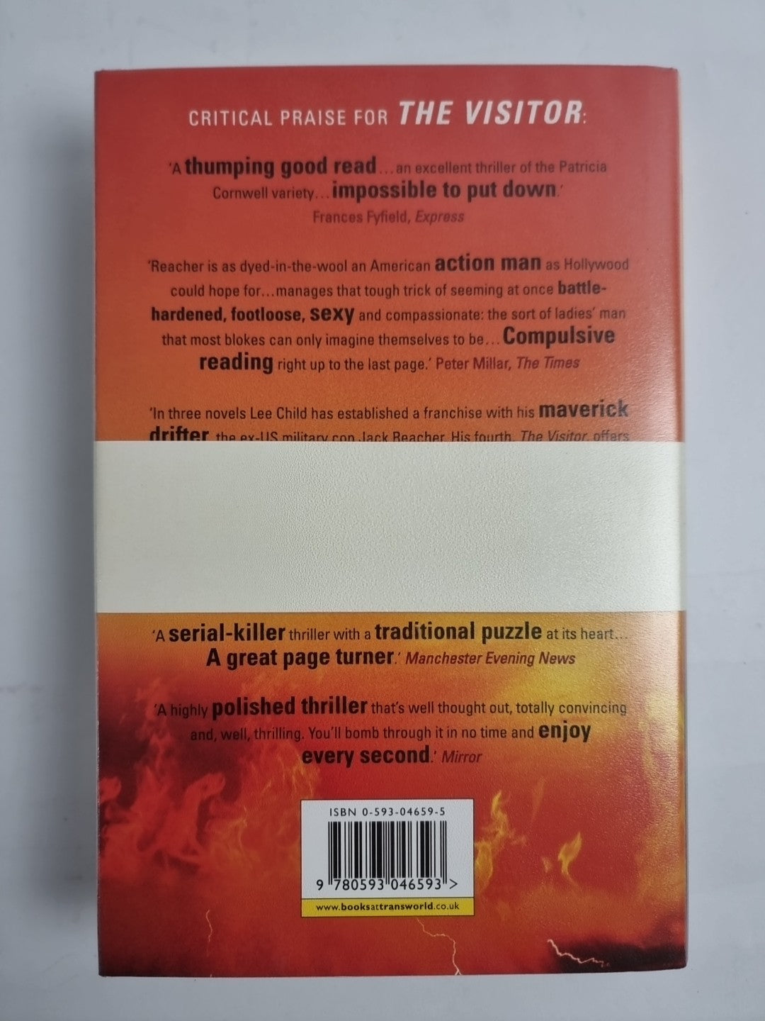 Echo Burning by Lee Child (Hardcover, 2001) 1st Edition Signed New