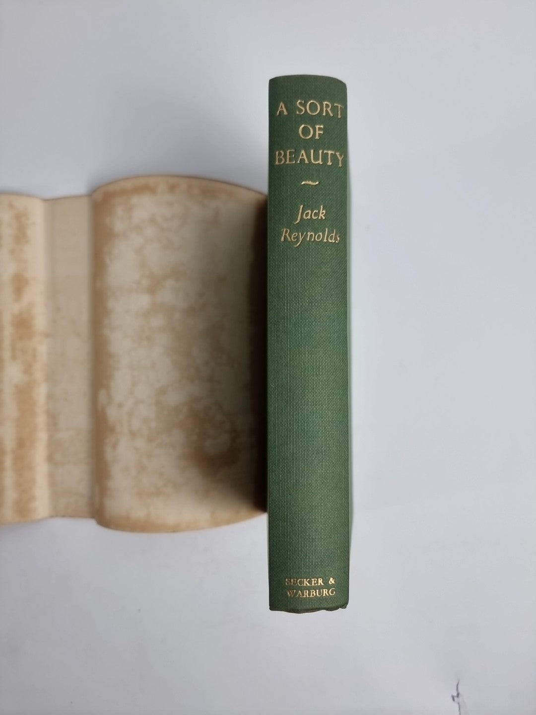 A Sort Of Beauty By Jack Reynolds First Edition & First Impression Fine & Unread