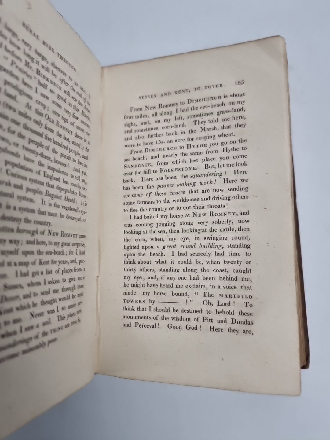 COBBETT, William.Rural Rides 1830 1st Edition -Fine- A very scarce classic