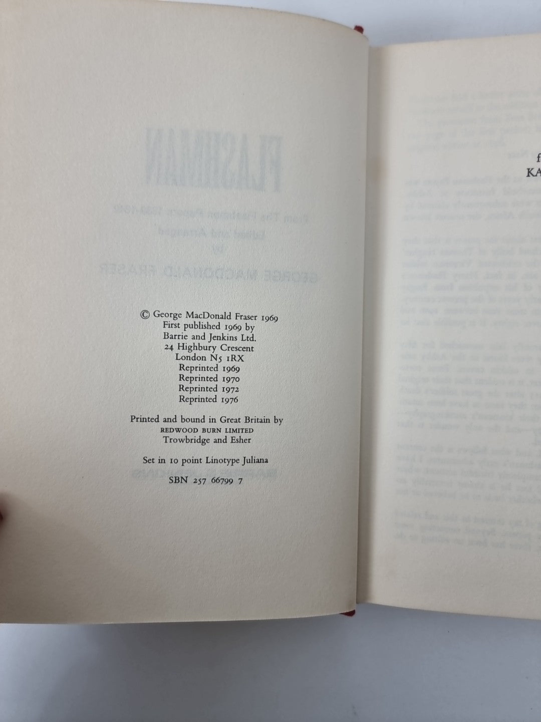 Flashman, George MacDonald Fraser