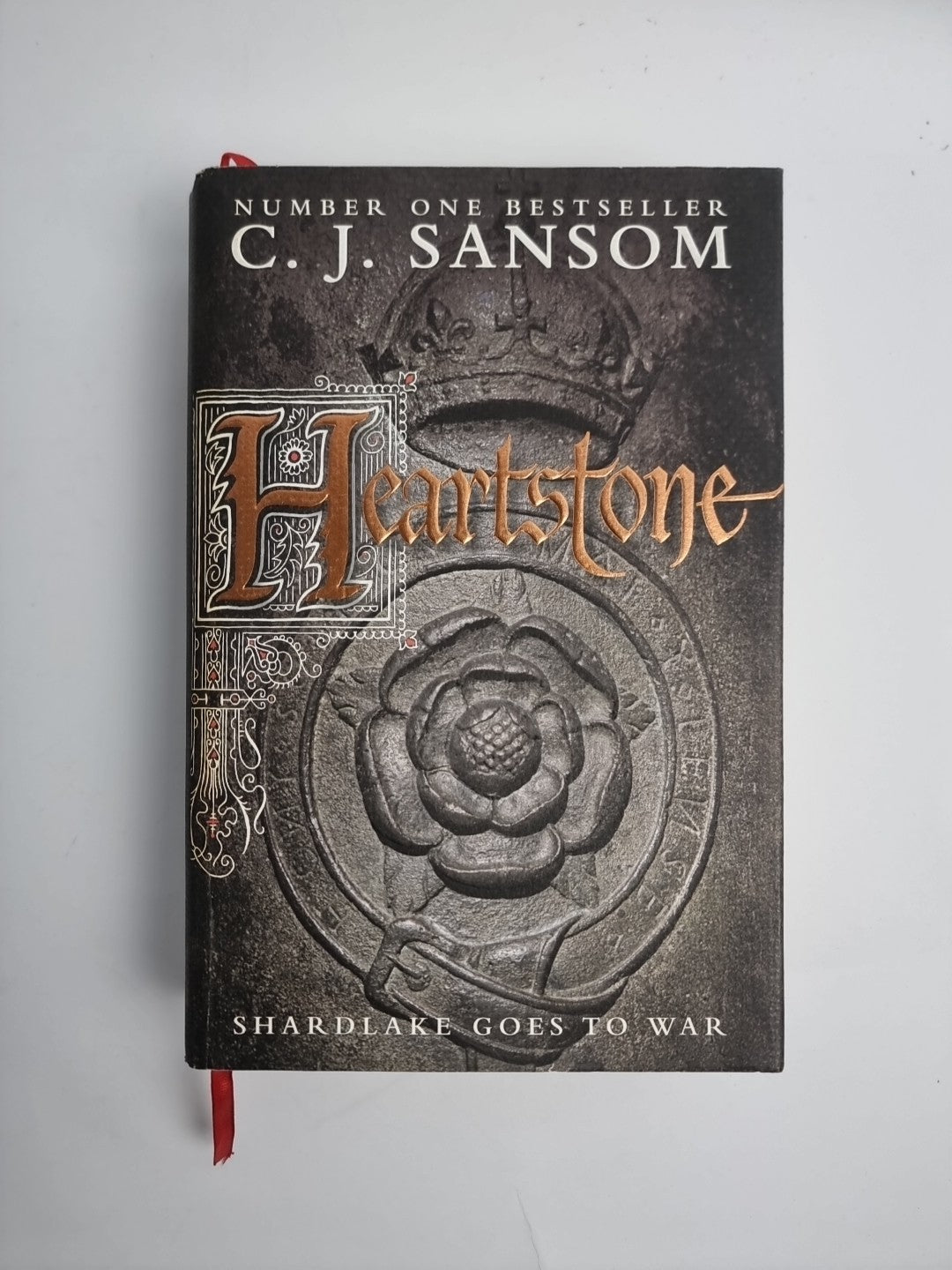 C J Sansom- Shardlake - Heartstone - Signed First Edition- 2010