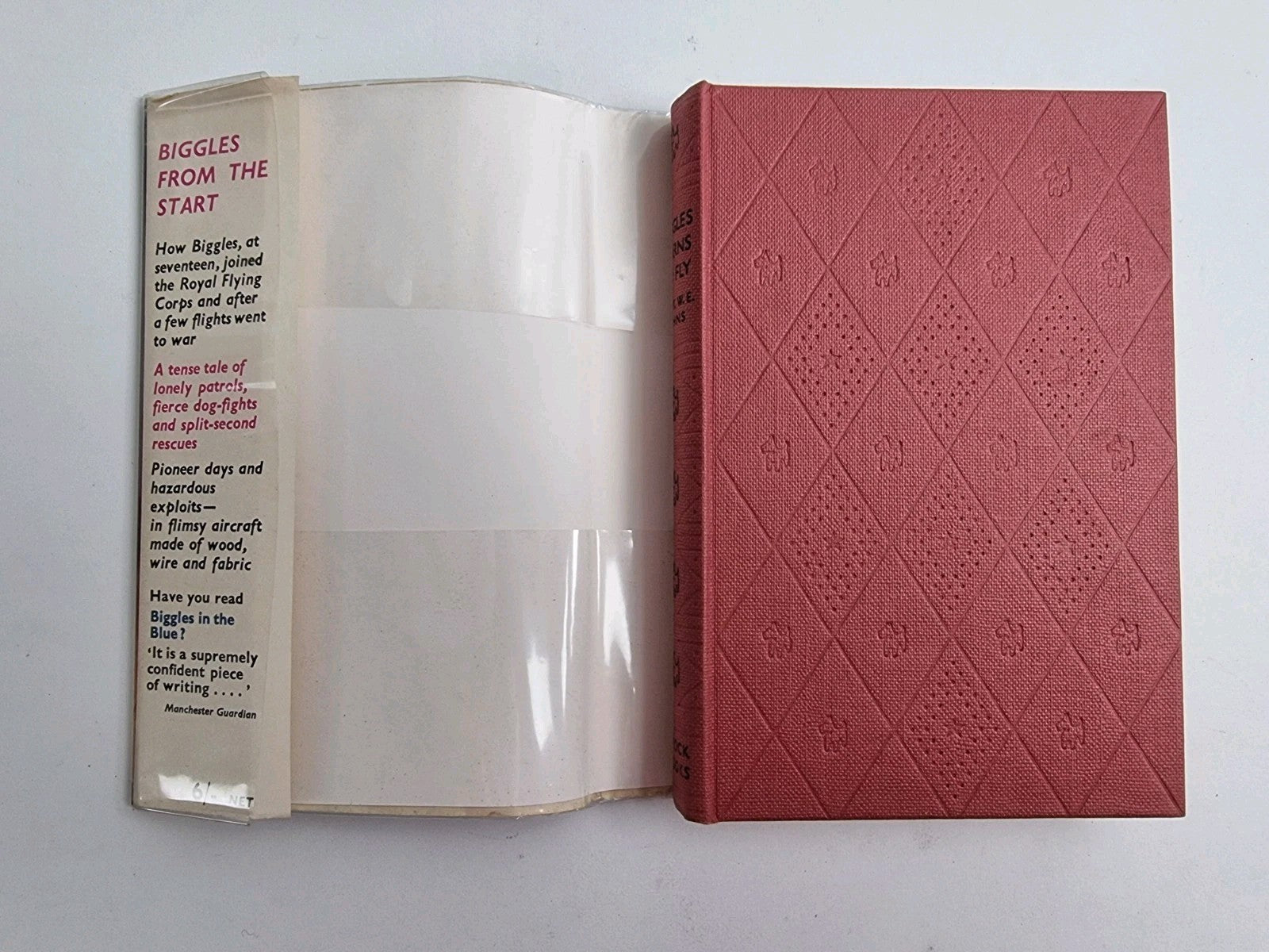 Biggles Learns To Fly, Captain W.E. Johns — First Edition, Revised Edition 1955